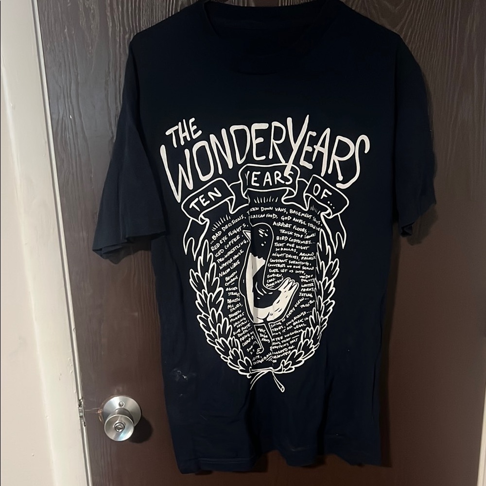 The Wonder Years 10 Year Anniversary T-Shirt